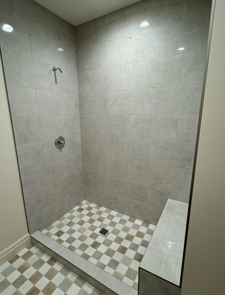 Checker Floor Walk-In